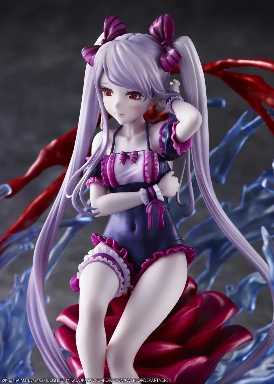 100% Original: Overlord Shalltear Bloodfallen Swimsuit ver.1 / 7 PVC Action Figure Anime Model Toys Collection Doll Gift