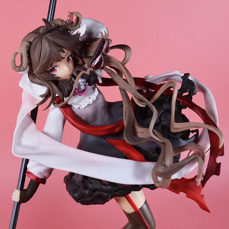 Anime Figure Arknights 26cm Myethos Eyjafjalla Game Eyjafjalla Sheep Action Figure Collection Model Toys With Light Ornament