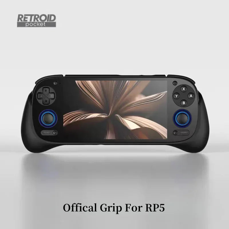 Offical For Retroid Pocket 5 Grip Case Protect Shell Original RP5 TPU Case Grip Game Control Stand Holder Protective Cover