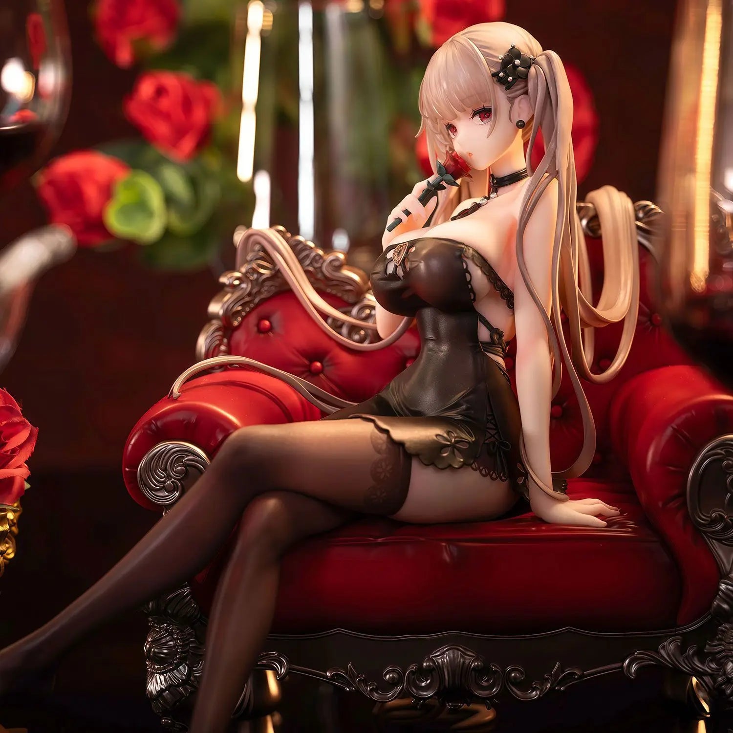 Azur Lane Anime Figure - Ijn Taihō & Hms Formidable Dress Ver. Sitting On Sofa Collectible Statue For Desktop Decoration Gift
