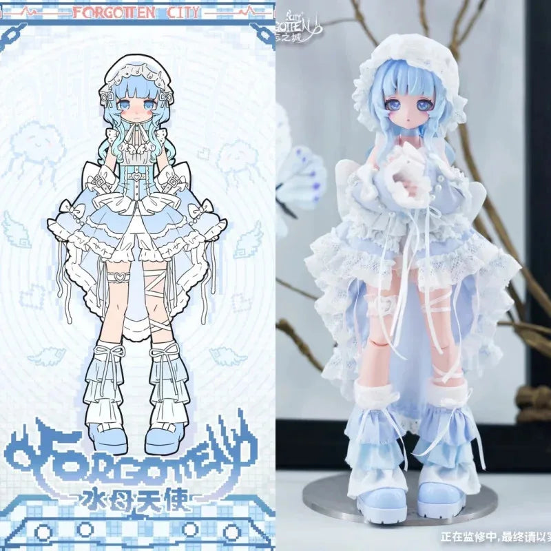 Forgotten City Series 1/8 Scale BJD Blind Box Mystery Box Caixa Caja Dolls Gift Desktop Ornament Anime Figure Toys