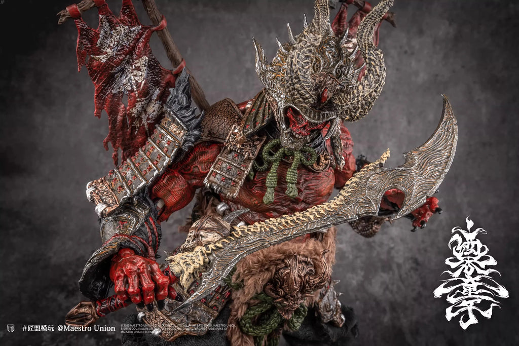 23cm Genuine Maestro Union Syuten Douji Ghost Of Da Jiangshan Immortal Legend Action Figure 1/12 Scale Mu-Il001 Collectible Toy