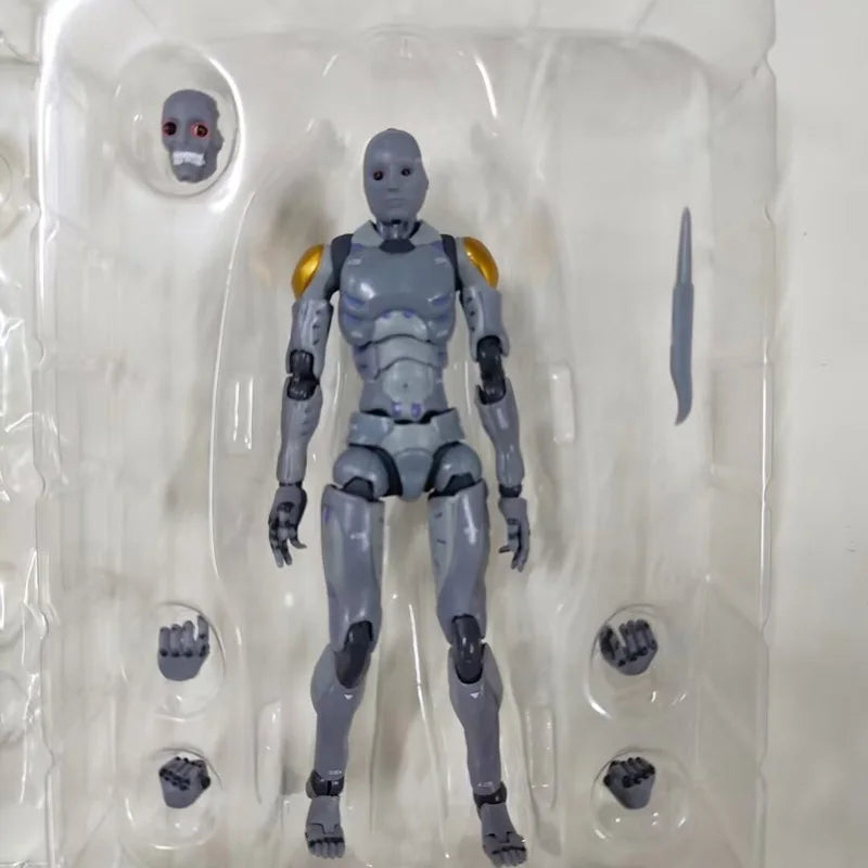 Heavy Industries Synthetic Human Figure 1/12 Scale Collectible Men 1000Toys Testing Robots Body 6Inch Men Soldier Action Figures
