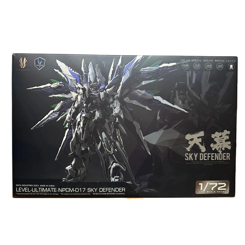 In Stock EINTA INDUSTRIES SKY DEFENDER Level-Ultimate NPCM-017 1/72 Assembling Model Mecha Model Pvc Toys Oversize Mecha