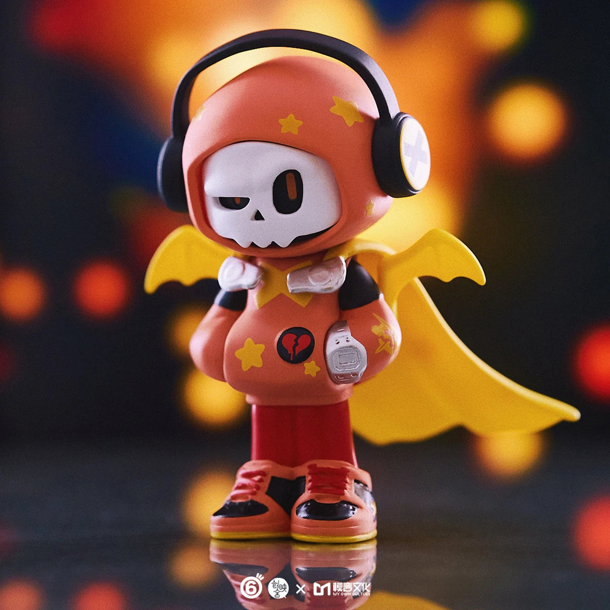 MR.BONE-MINI Red White Temperature Change Series Anime Action Figures Desktop Decoration Collecte Model Mystery Box Gift Toy