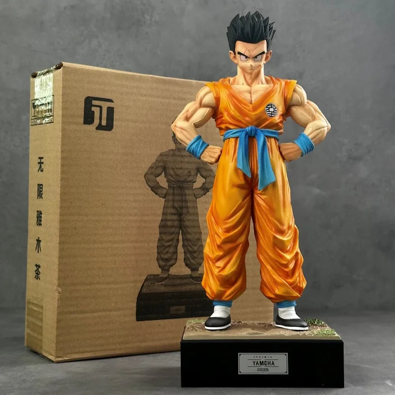 30cm Anime Yamcha Figuras Dragon Ball Z Decoration Model VF Yamcha Action Figure GK Infinity Z Fighters Serie PVC Collection Toy