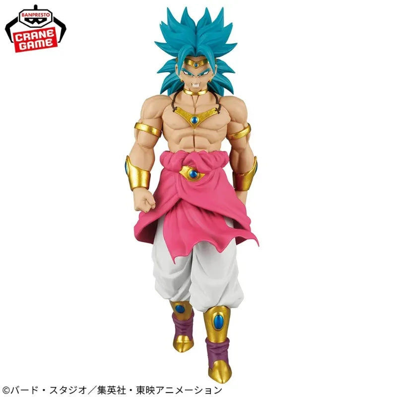 In Stock Original BANPRESTO Dragon Ball Z Solid Edge Works Broly Anime Action Figures Model Toys Gifts Children WY