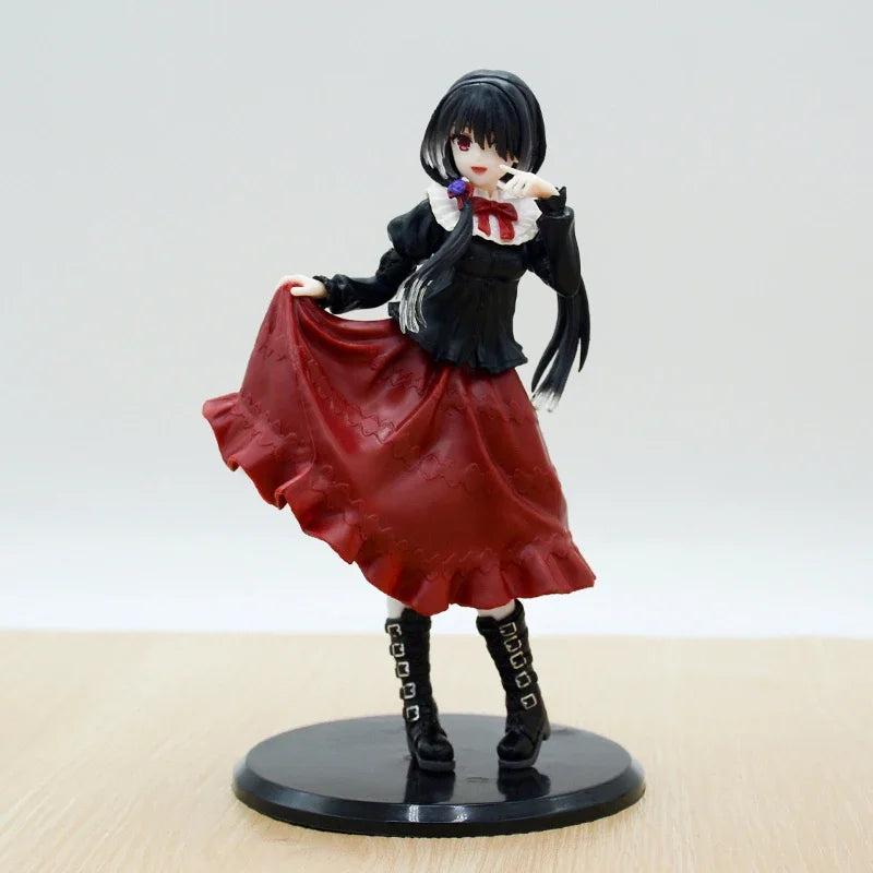#585 Figma Date A Live III Kurumi Tokisaki Anime Figure Yatogami Tohka Bunny Girl Action Figure Yoshino Figurine Model Doll Toys