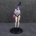 Yuna Bunny Girl Anime Figure Standing Pose Purple Hair Boxed Collectible Model Desktop Decoration Gift For Anime Fans Collectors