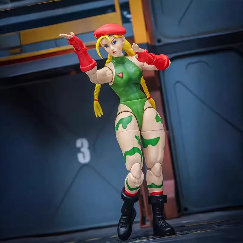 Jada Street Fighter 6 Cammy White Guile Dee Jay Model   Toy Anime Figure Action Figure Street Fighter Model Gift Collect Doll
