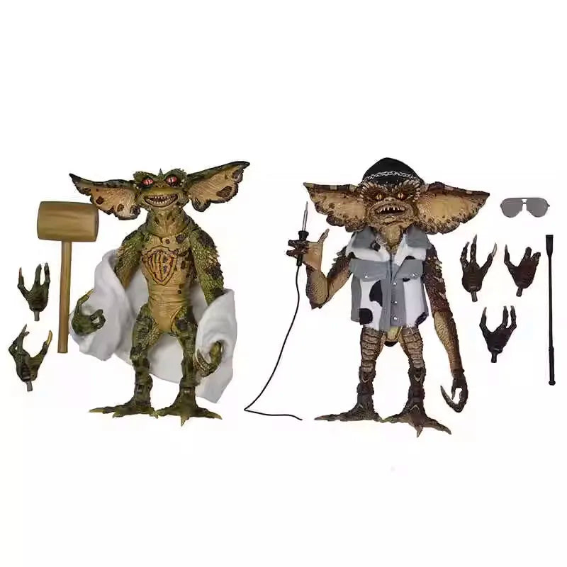 Gremlins 2 Figure NECA 30636 Action Figuras Movie Tattoo Gremlins Figurine Toys Collection Model Doll Original Gift for Children