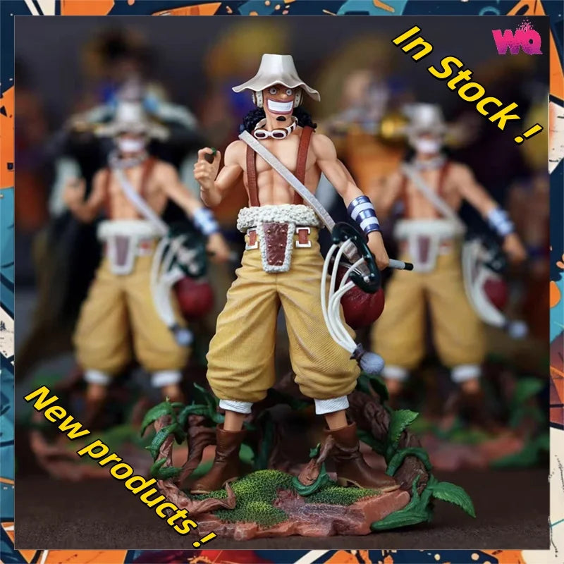 In Stock 25cm ONE PIECE Anime Figures Usopp Figures Two years later PVC Statue collection Model Room decoration Toys Gifts