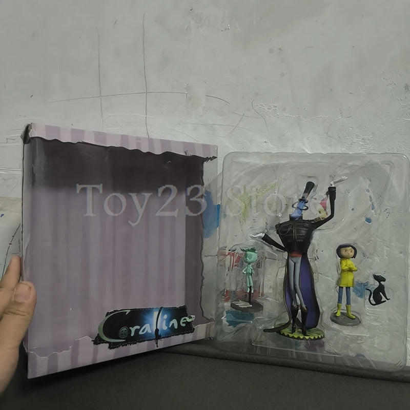 Mr. Jones‌ Ghost Father‌ Character Coraline & the Secret Door Action Figure Anime Coraline Charlie Jones‌ Figure Collection Toy