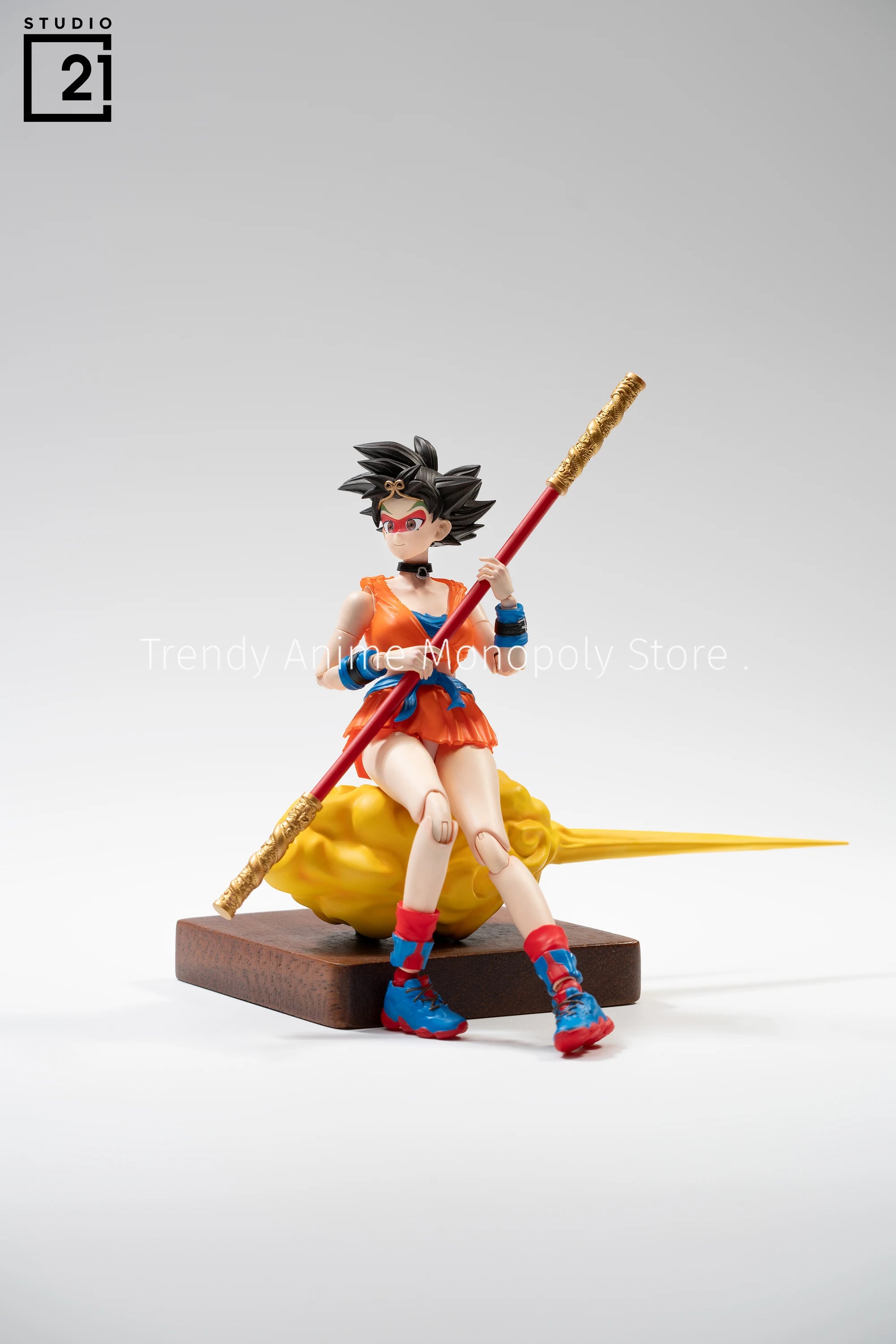 New Pre-sale 21 STUDIO 1/12 Dragon Ball Guitarist Sun Lingtong Action Figure