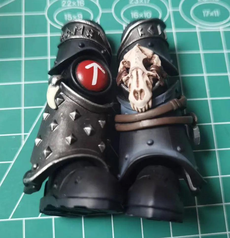 Joytoy Warhammer 1/18 Action Figures Space Wolves Deathsworn Pack Deathsworn 1 Model Toy Boy Gifts 3.75inch