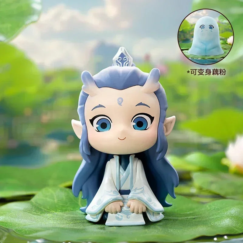 POP MART NeZha2Born Bonds Series Blind Box Toys Kawaii Anime Action Figure Surprise Mystery Box Dolls Girls Gift