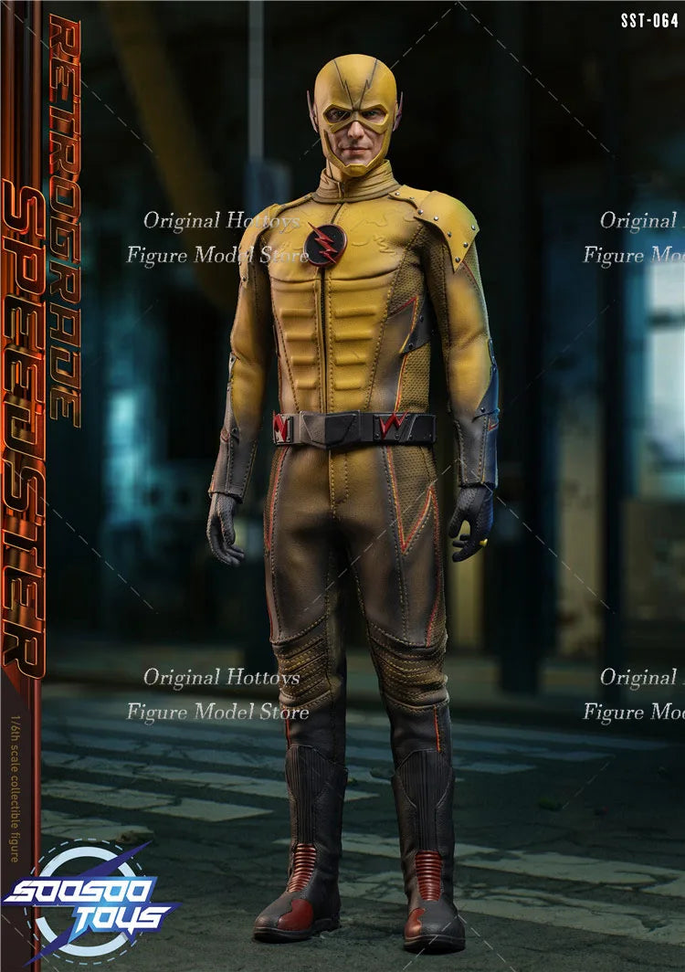 Soosoo Toys SST-064 1/6 Scale Men Soldier Speedster Comics Series Classical Character Full Set 12-inch Action Figure Model Gifts