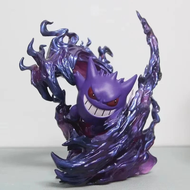 Neu auf Lager 18 cm Anime Pokemon Gengar Ghost Claw Actionfigur Spiel Statue Sammlerstück Kawaii Modell Weihnachtsgeschenke Puppen Spielzeug