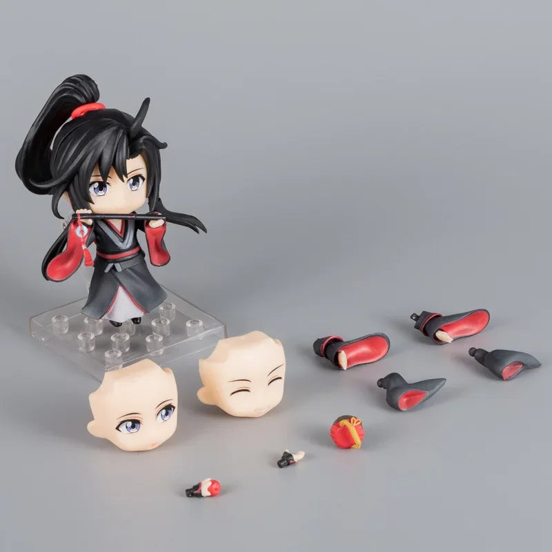 Mo Dao Zu Shi Anime Figure Toys Wei Wuxian Yi Ling Lao Zu Figurine Lan WangJi PVC Action Figure Collectible Model Toy Doll 27cm