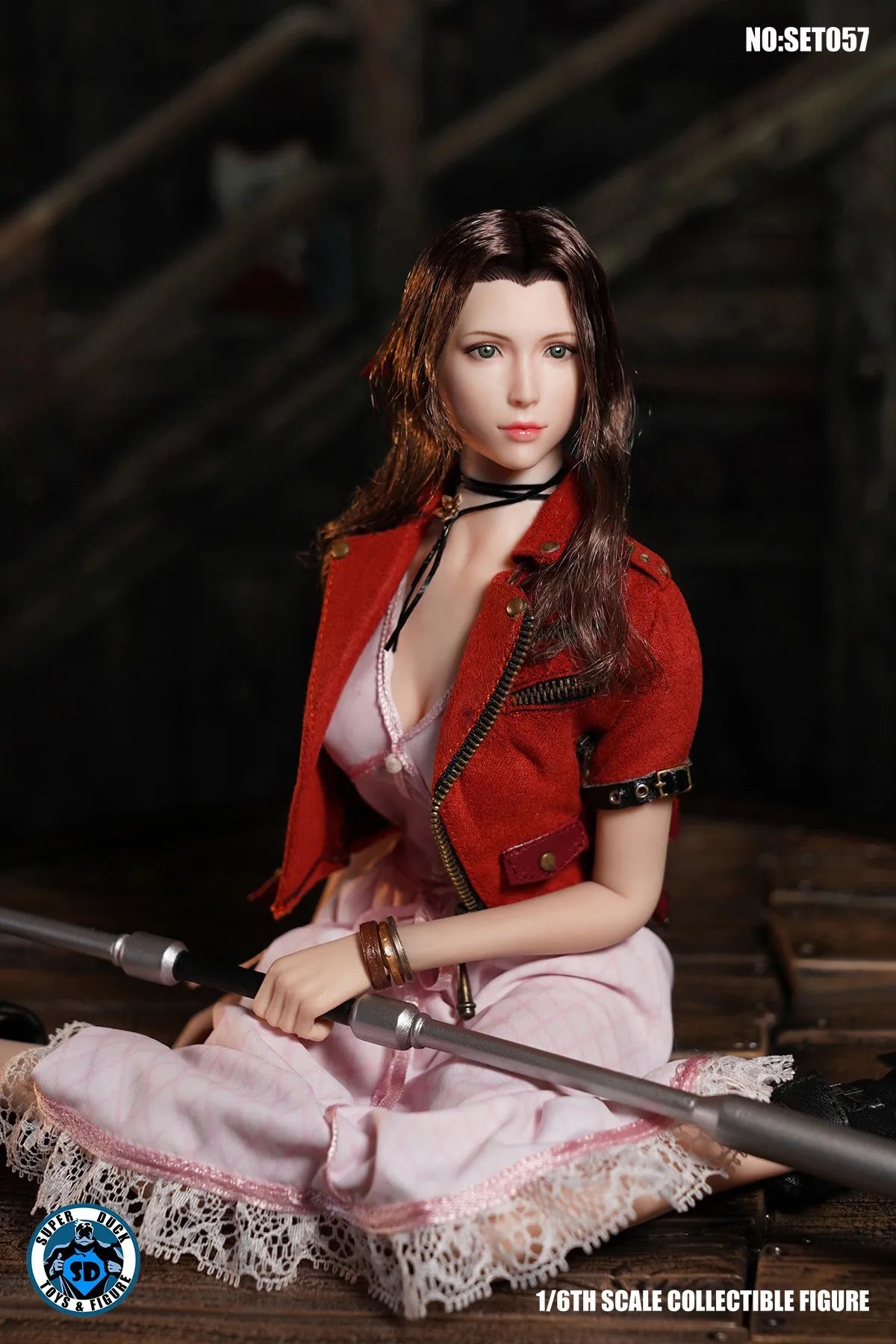 Auf Lager: Super Duck SET057 1/6 Fantasy-Zauberin Alice – Kopfskulptur und Kleidungsset, passend für 12'' TBL S10D Pale Actionfigurenkörper