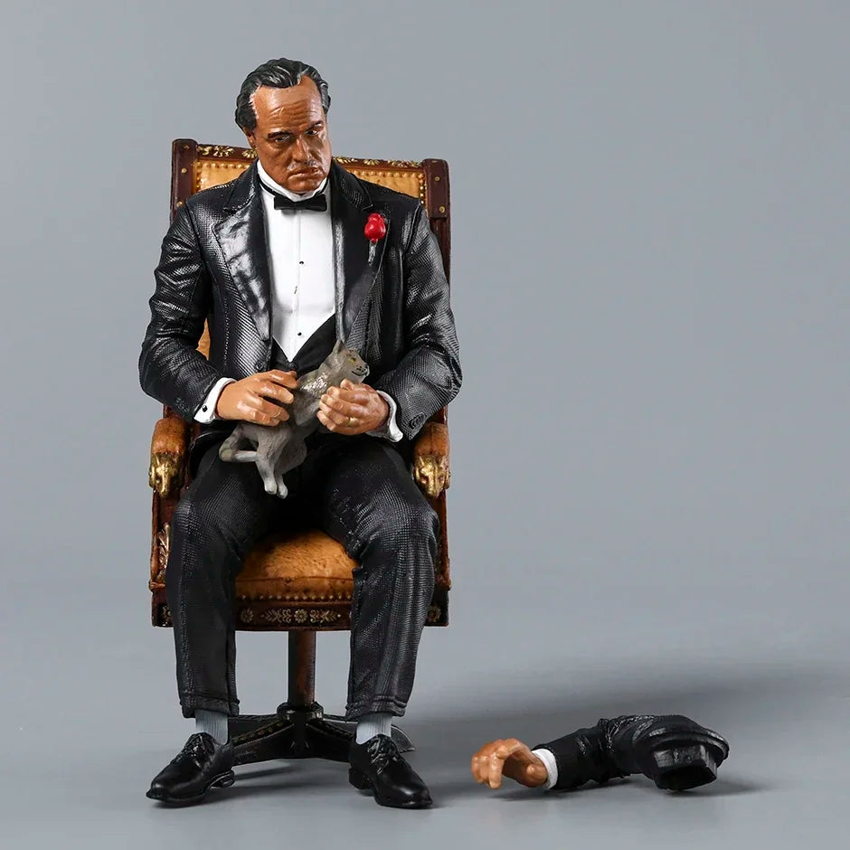 The Godfather Vito Corleone 6" Model Figure Doll Decoration Toys Hobbies Holiday Gift