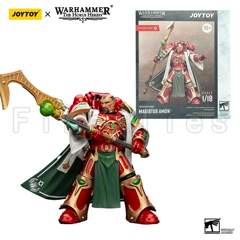 1/18 JOYTOY Action Figure The Horus Heresy Thousand Sons Magistus Amon Ahzek Ahriman Anime Model Toy