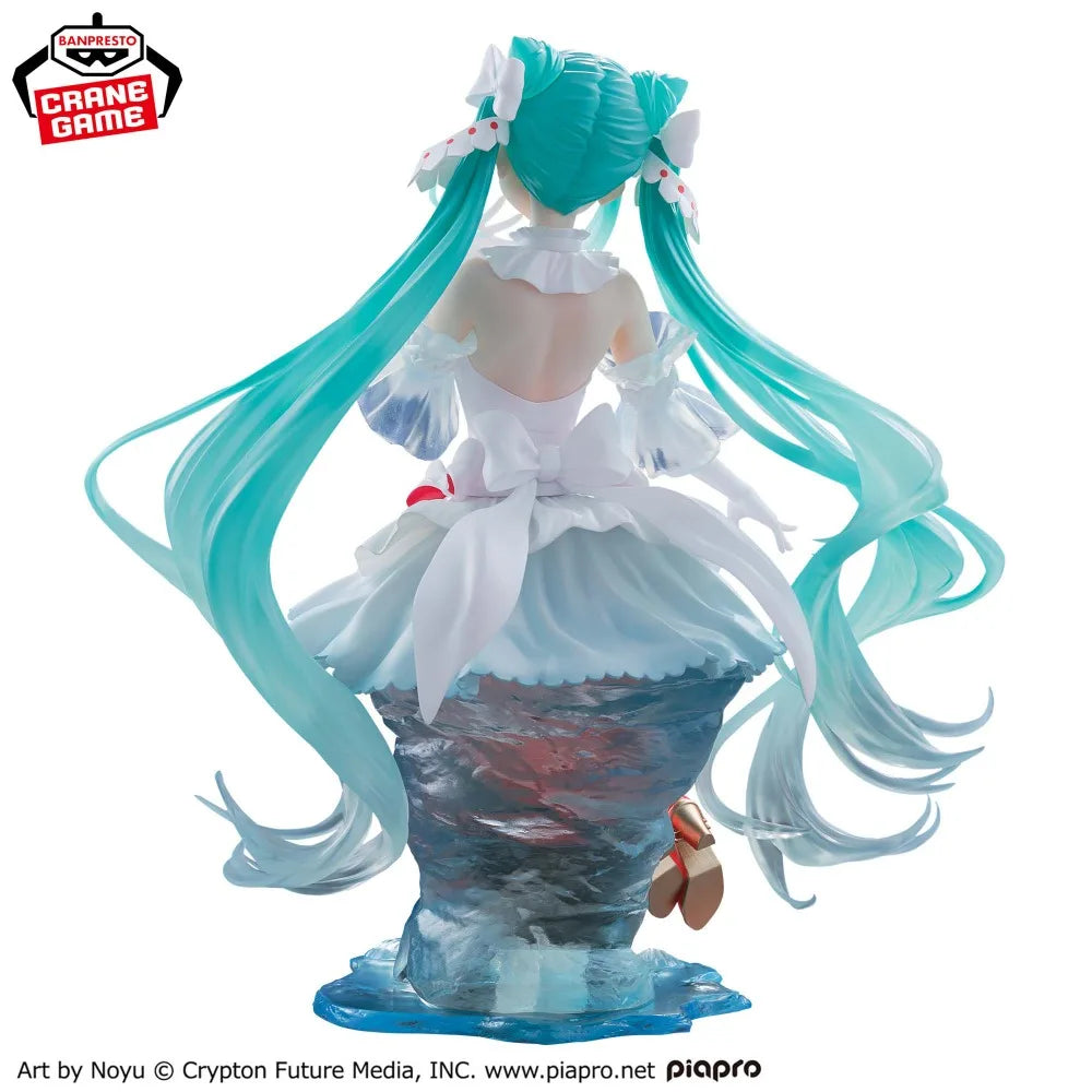 In Stock Bandai Original Genuine Banpresto Evolve Clearluxe Hatsune Miku Clione Ver 18cm Collections Model Toys BPEV Figure Gift