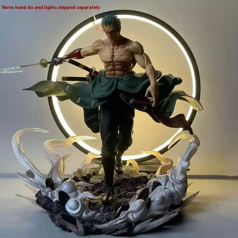 One Piece GK Zoro Двуглав орел Колекционерска фигурка Подарък за рожден ден Аниме тематична екшън фигурка играчка за фенове и колекционери