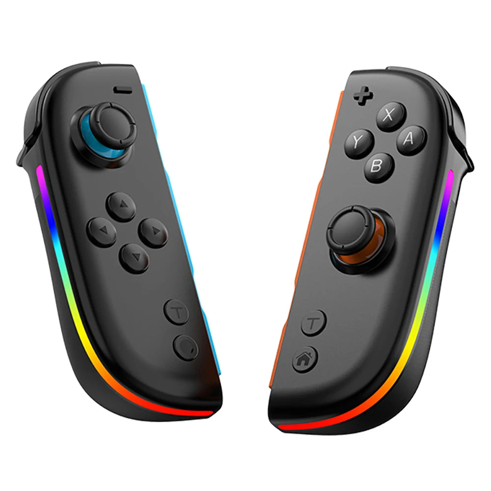 JOY 05 Wireless Bluetooth Game Joystick For Nintendo Switch L/R RGB Lights Controller Wake Up Montion Sensing Gamepad Joycon