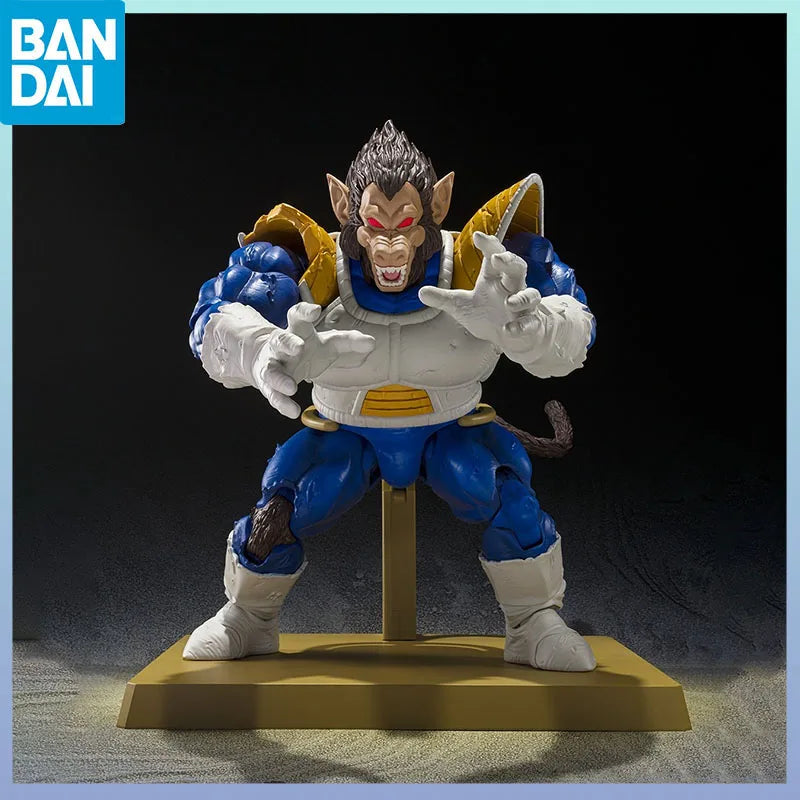 BANDAI In Stock S.H.Figuarts Dragon Ball Z Great Ape Vegeta SDCC-2025 Limited Edition Flocked Fur Texture Collectible Model New