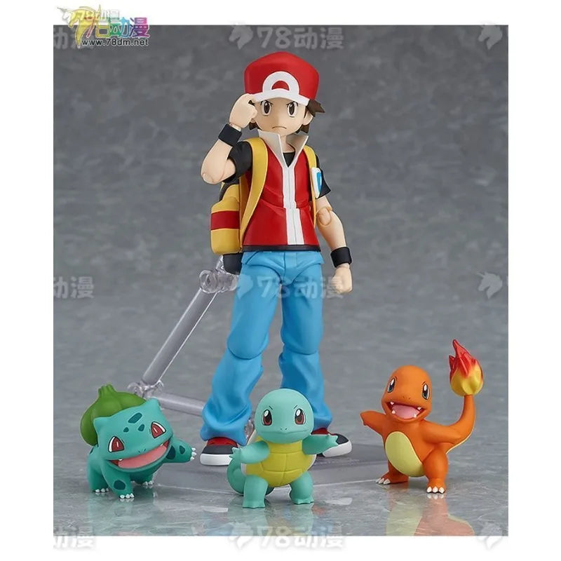 Max Factory Original Authentic Figma # 356 Pok É Mon Xiao Chi Mobile Doll Exquisite Model Handmade Toy Gift for Boys Collection