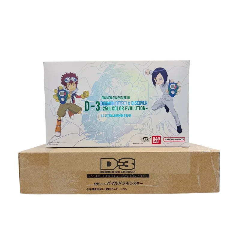 [Fast Shipping] Genuine Bandai Digimon Color Screen D3 Tyrannosaurus Machine Daisuke Mechasaurus 25th Anniversary Toy Gifts