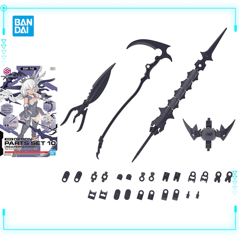 Bandai Original Genuine 30 Minutes Sisters Optionsteile-Set mit 10 Reaper-Rüstungen (30 mm) – Bausatz für Actionfiguren – Geburtstagsgeschenk
