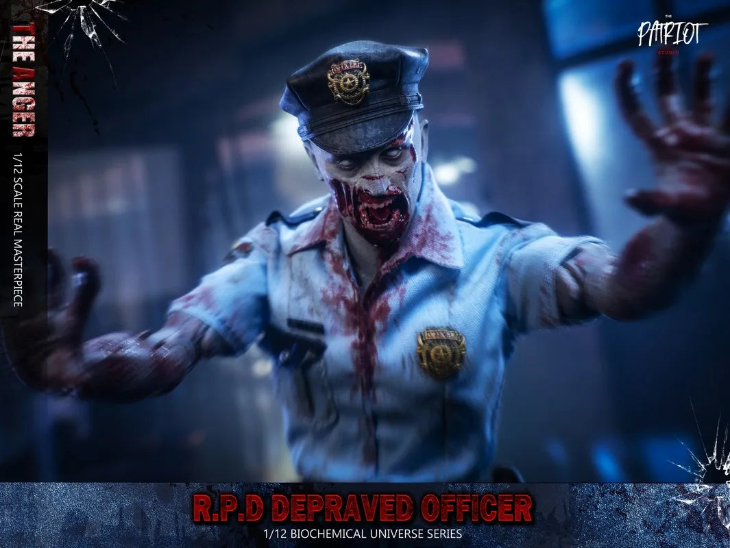 In Stock Zombie Raccoon City The Corrupted The Enraged Action Figures Collection Decoration Ornaments Model Toy Gift