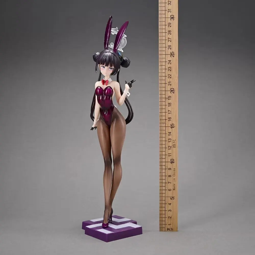 30cm Anime Game Blue Archive Girl Bunny Figure Kisaki Sorasaki Hina 1/6 Action Figure Adult Collection Model Toy