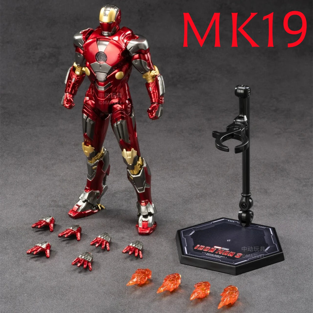 ZD Toys Marvel Avenger Iron Man Mark23 Shades Action Figure Collections Gift