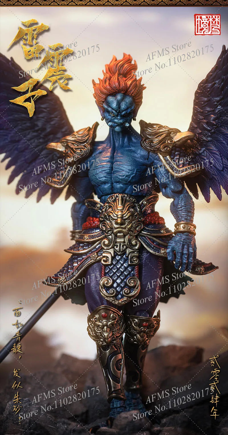 Fancyrealm 1/12 Scale Collectible Figure Lei Zhenzi Chinese Mythological Figures Son Of Thunder 6Inch Men Soldier Model Toys