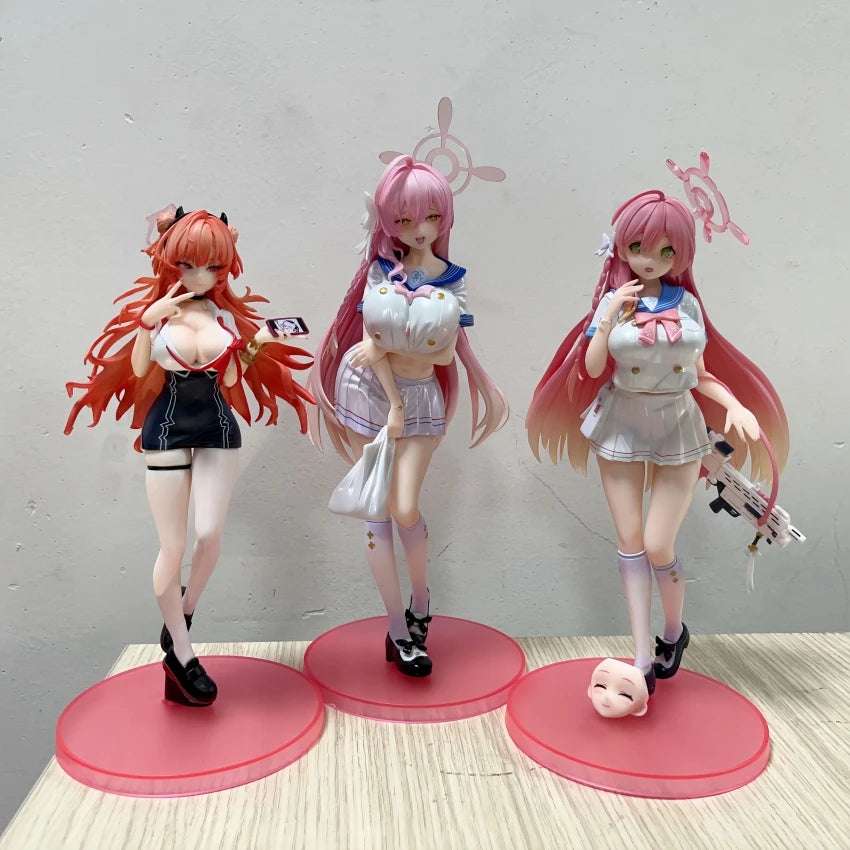 25CM Blue Archive Urawa Hanako Yozakura Kirara Ver Girl 1/6 figure PVC Game Statue Anime Model Action Adult Doll toys gifts