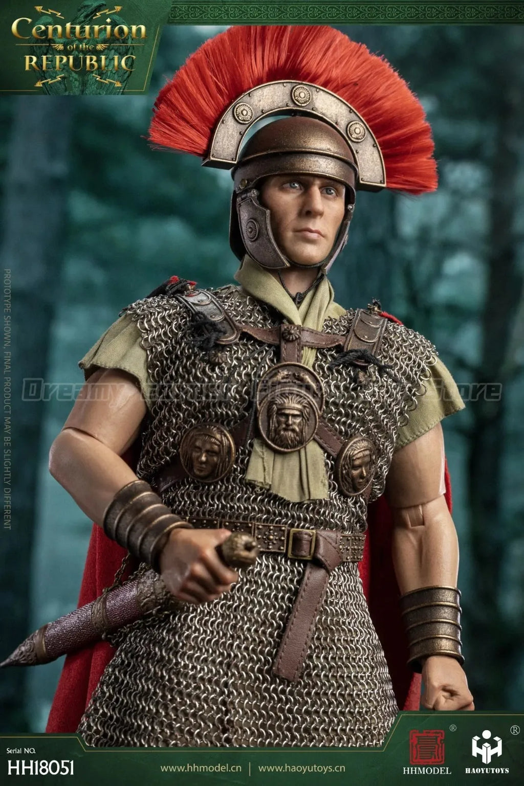 【In Stock】HHMODEL HAOYUTOYS HH18051 Imperial Legion Thirteen Centurion 1/6 Action Figure Model Collection Ornament Toy