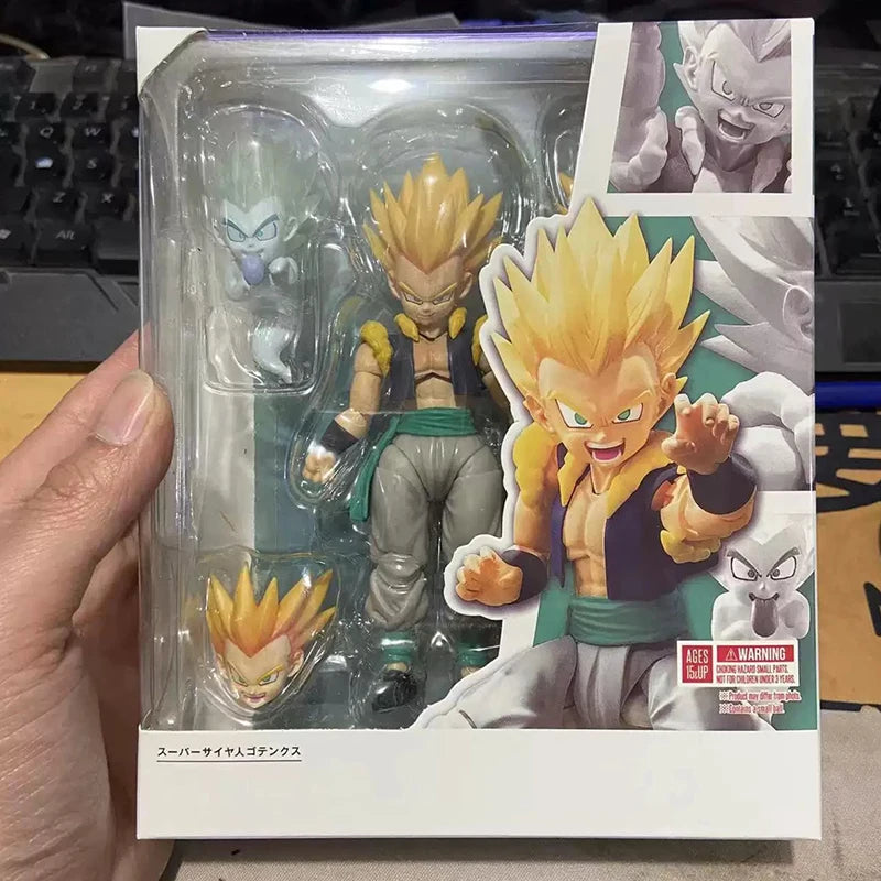 Shf Dragon Ball Z Gotenks Figure Super Saiyan Gotenks Action Figures Pvc Statue Collection Model Toys For Children Gifts
