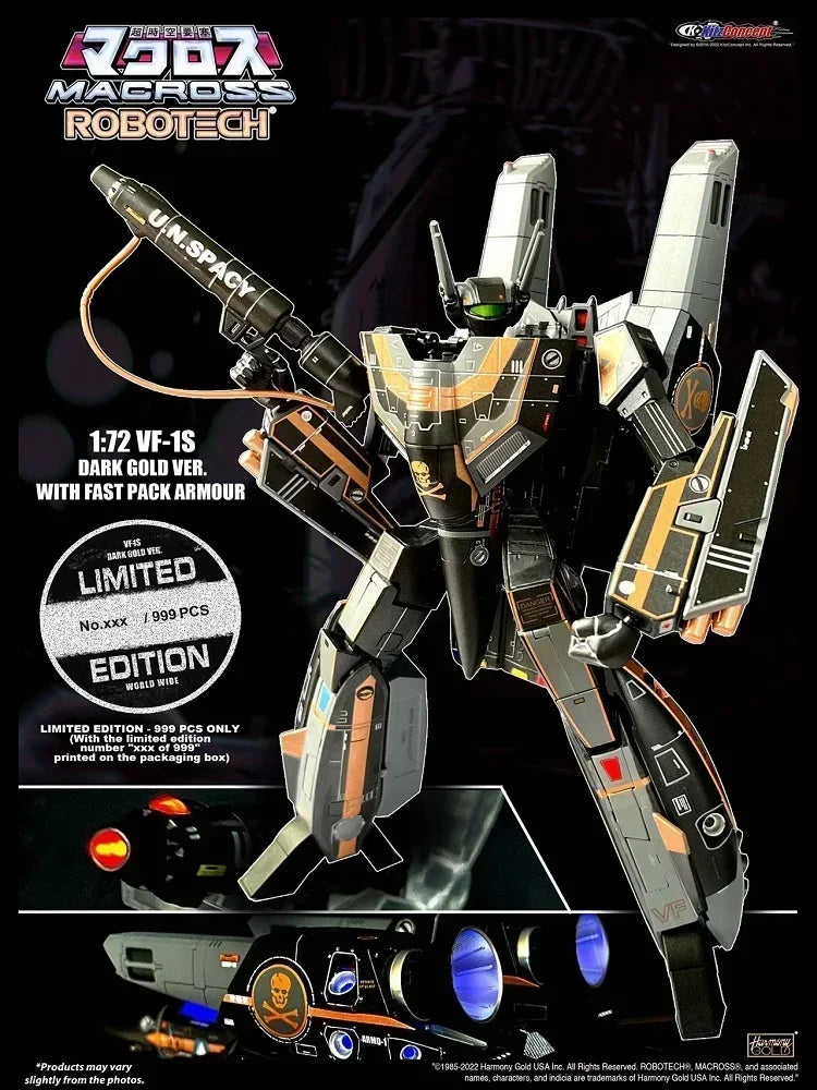 Add in-stock items to favoritesKitzConcept Macross Robotech VF-1S VF1S Limited Edition with Super Space Parts KIT Luminous LED A