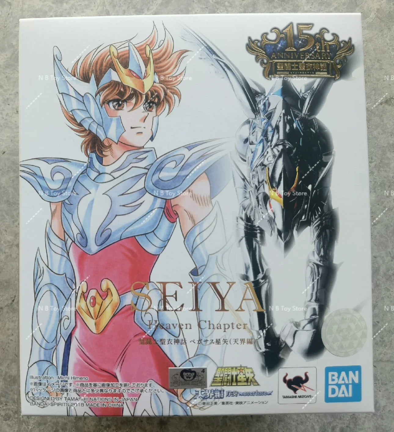 MST Model Saint Seiya Myth Cloth EX Heaven Chapter Pegasus Seiya 15th Anniversary Edition Action Figure Knights of Zodiac Bronze