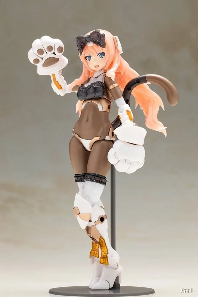 【Pre Sale】KOTOBUKIYA FG187 Frame Arms Girl Durga I Cat Armor -Calico- Ver Assembled Anime Model Toys