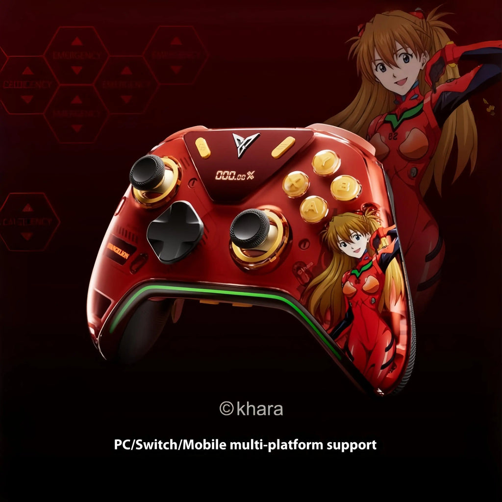 Flydigi  Apex 5 Wireless Controller with Dock for PC, Switch, Mobile, XBox & Steam | Anime Asuka Edition