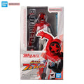 Bandai Original Genuine Figure Bakuage Sentai Boonboomger Model Kit SHF Bun Red Collection Model Action Figure Boys Toys Gifts
