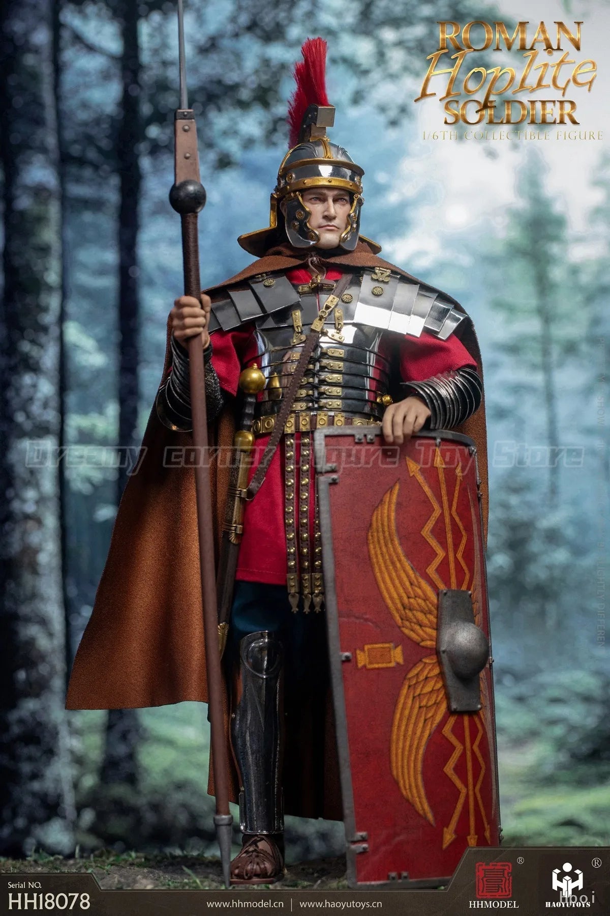 【In Stock】HHMODEL HAOYUTOYS HH18078 Imperial Legion Hoplite Re Plate Making 1/6 Action Figure