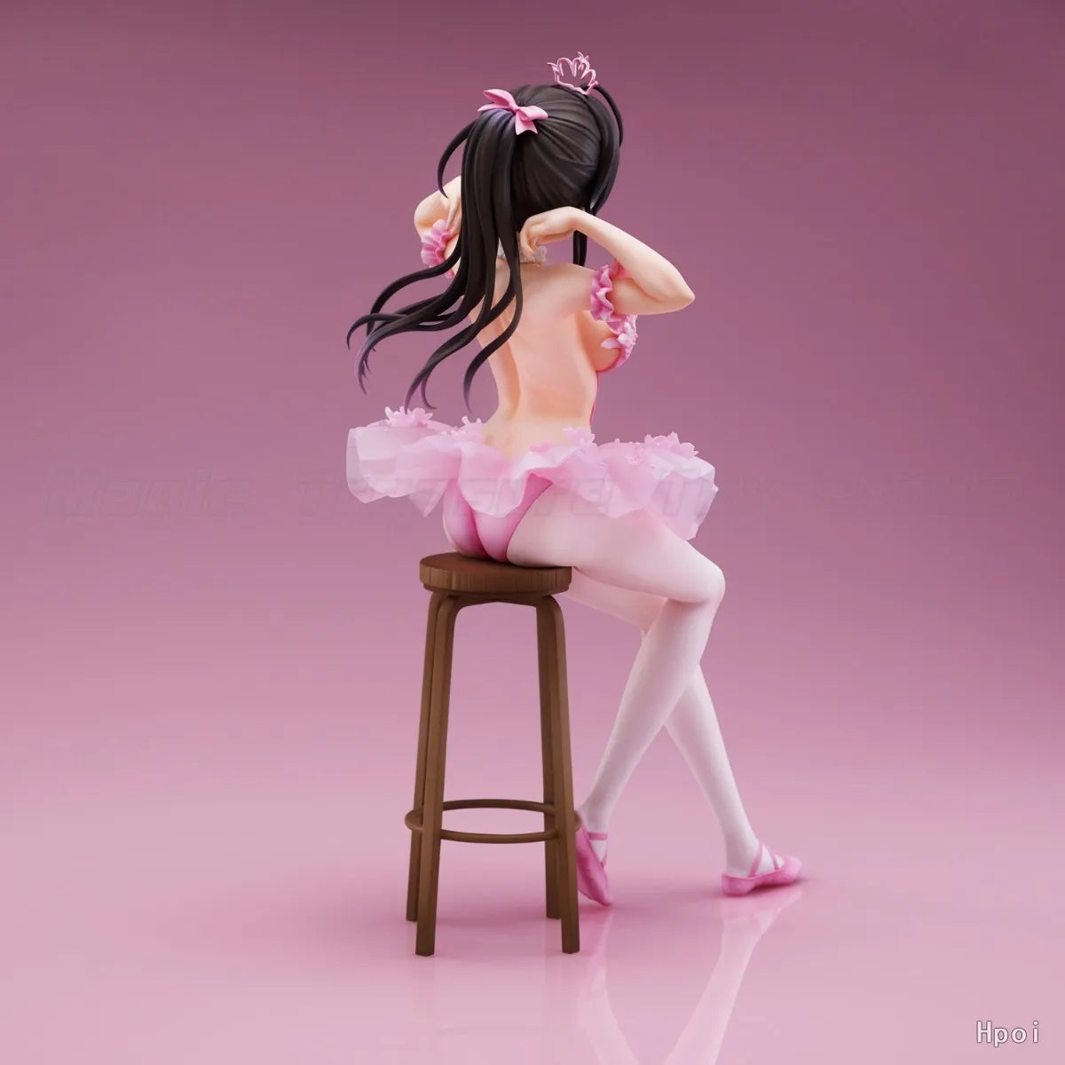 【In Stock】 UnionCreative Flamingo Ballet Ponytail Girl Figure Toy Ornament Gift