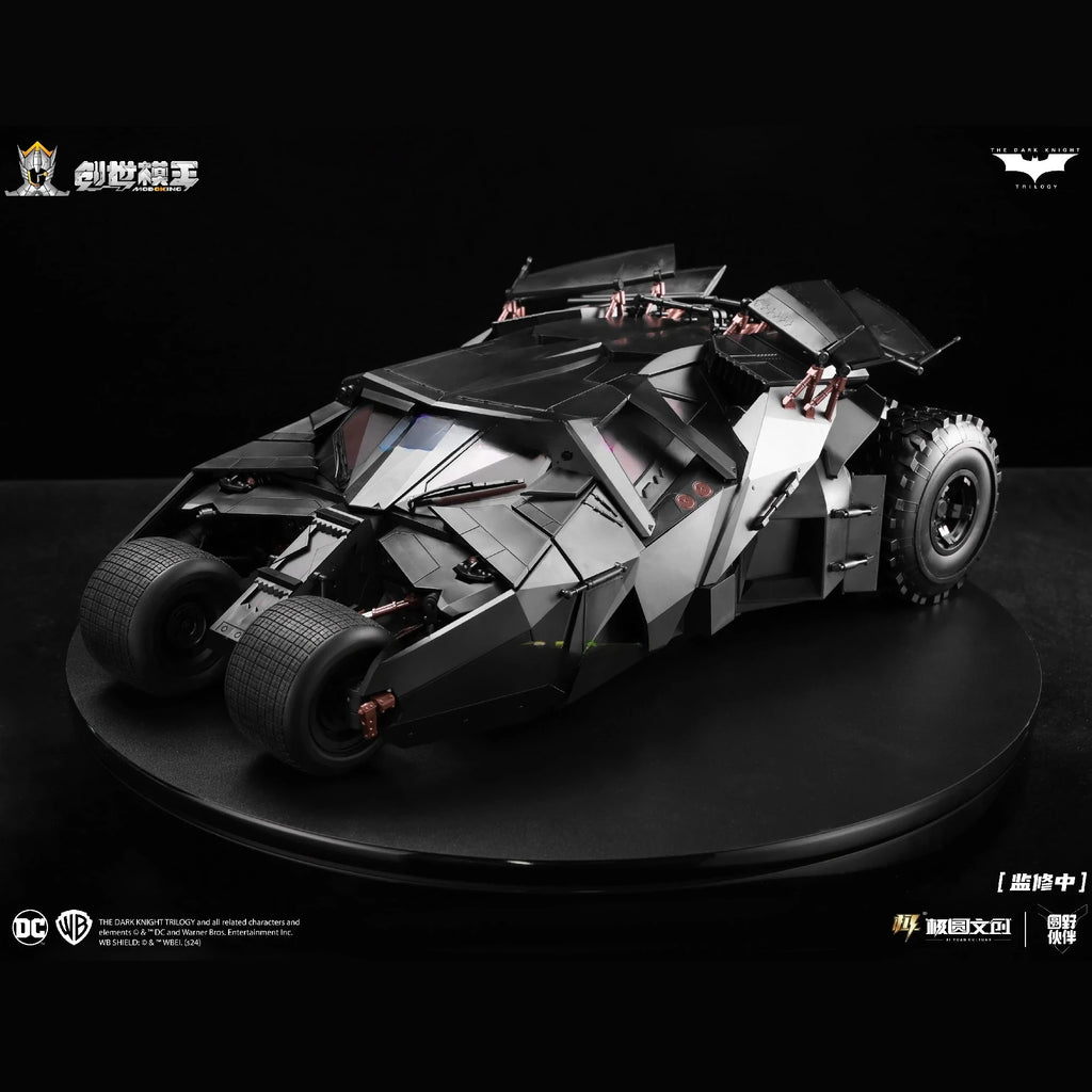In Stock The Dark Knight Batman THE TUMBLER & THE BATPOD Assembling Movable Model 1/12  Batman:the Dark Knight Toys