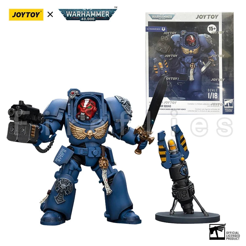 1/18 JOYTOY Action Figure 40K Ultramarines Terminator Squad Re-issue Version Anime Model