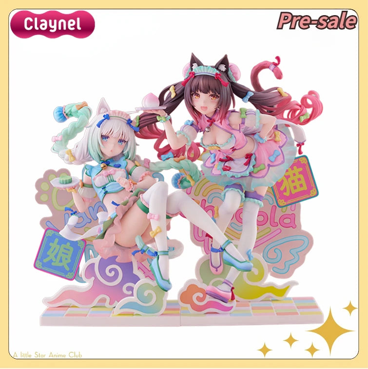 【Pre Sale】Original Claynel NEKOPARA Vanilla/chocola Fantasy Chinese Style 1/7 Anime Figure Model Collection